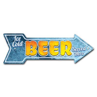 Signe de flèche Ice Cold Beer (2)