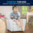 Contemporary Kids Recliner with Cup Holder-56801118