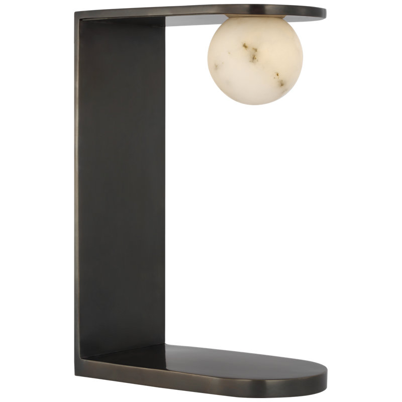 Pertica LED Table Lamp, Mirrored Bronze
