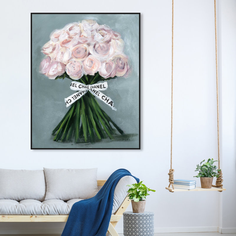 The Perfect Bouquet - Impression sur toile tendue, Cadre noir, H 45 po x l 36 po