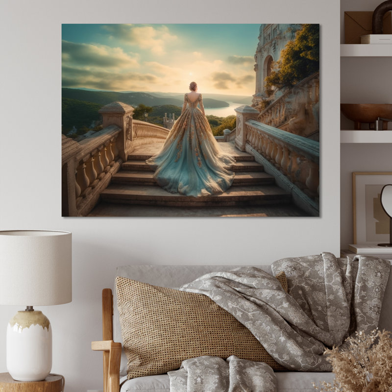 «Dreamy Wedding Day V», impression sur toile, H 30 po x l 40 po x P 1,5 po, Toile tendue