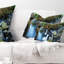 Coussin lombaire de style panorama