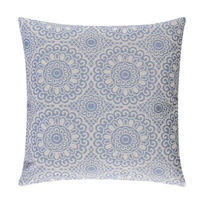 Housse de coussin carré en jacquard S&G