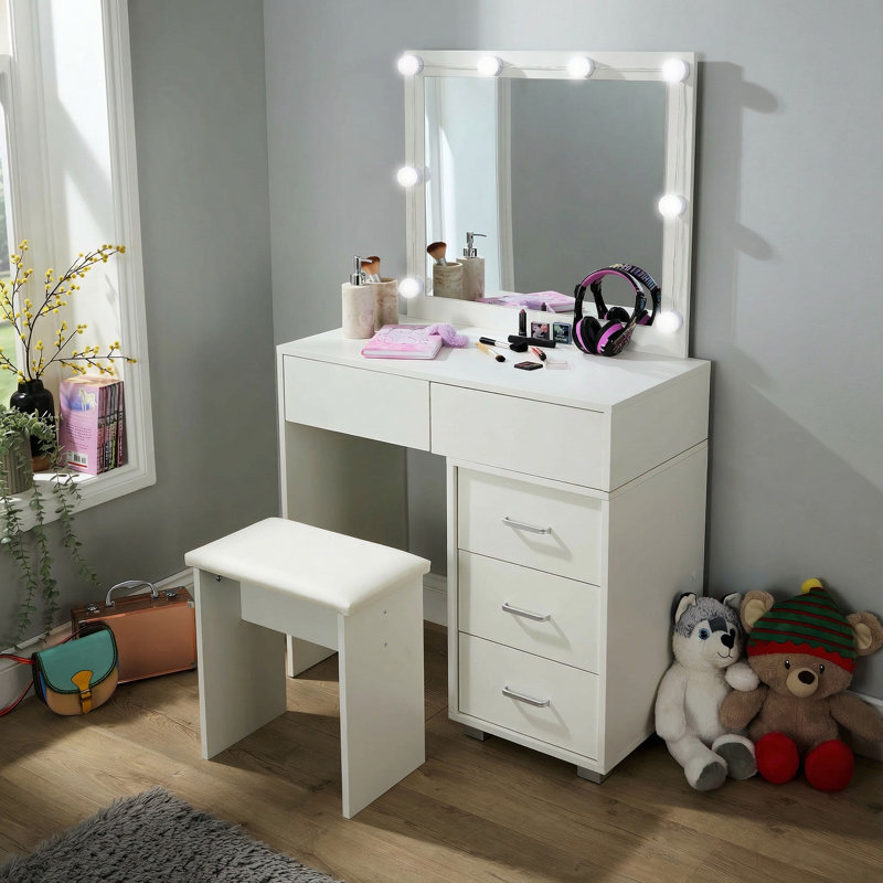 Dressing Table with Mirror