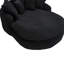 Fauteuil à billes surdimensionné avec 3 grands coussins, 2 petits enveloppements, tissu chenille, convient à de multiples décors de conception ergonomique moelleuse, idéal pour les dortoirs et les salles de jeux-130530827