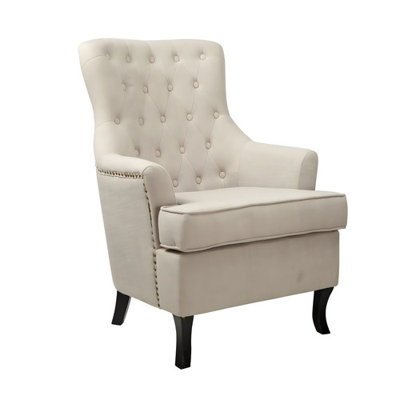 Velvet Accent Chair