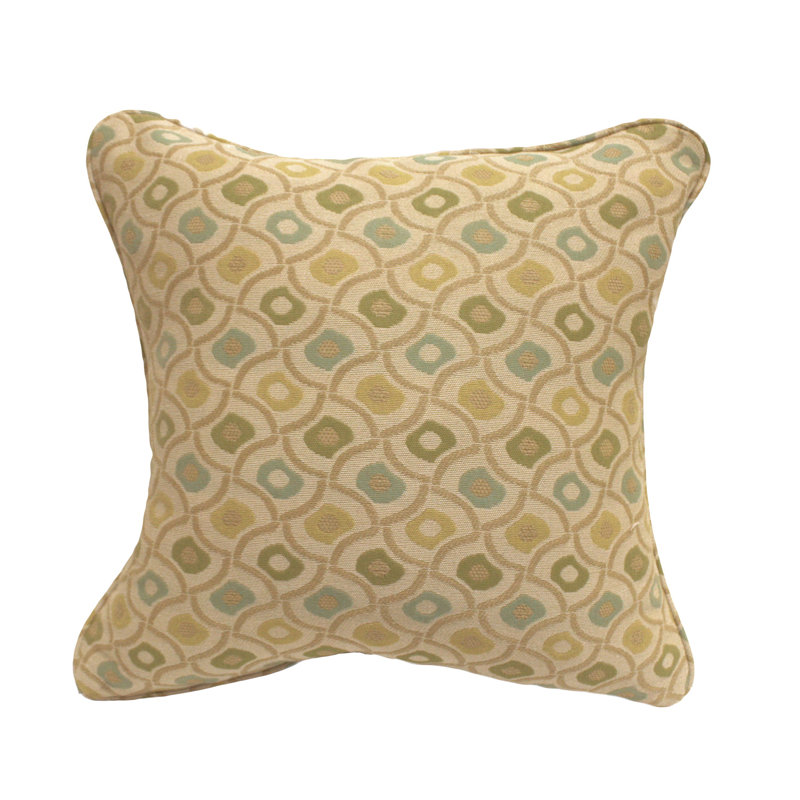 Geometric Outdoor Reversible Throw Pillow