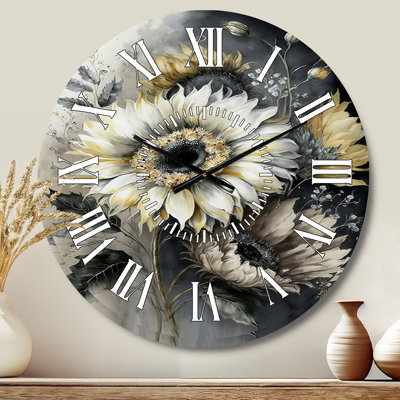 Horloge murale White White