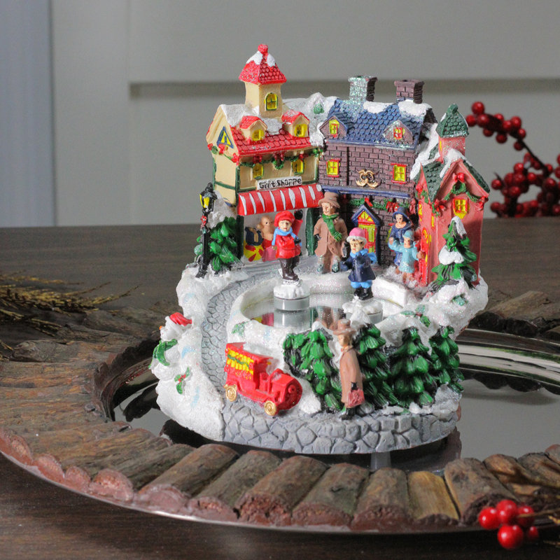 Boîte à musique de Noël 6,5 po