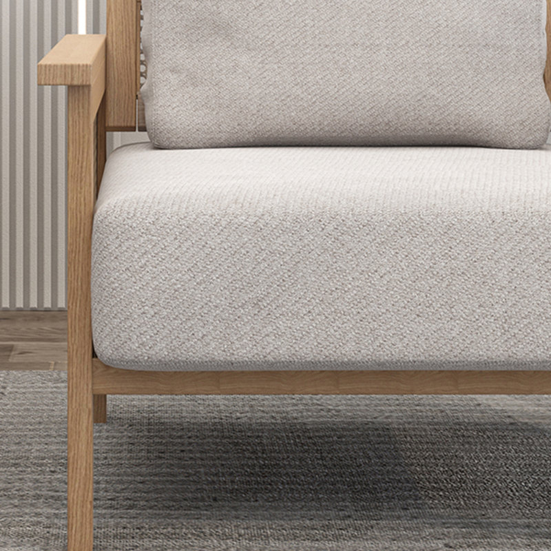 Fauteuil de 33,46 po de largeur Yuisa, Brun