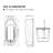 59" x 29.5" Freestanding Soaking Bathtub-89825946