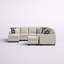Canapé modulaire réversible avec repose-pieds Aracena-2079319132