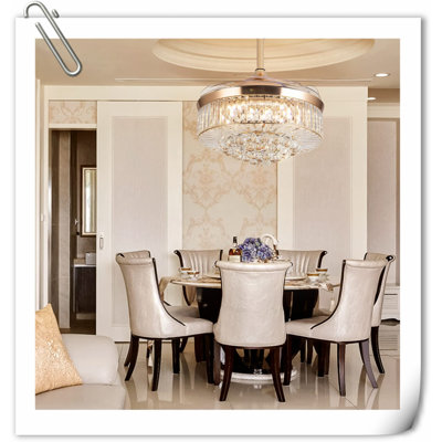 Museau Ceiling Fan with LED Lights