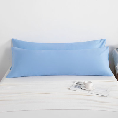 Ensemble de taie d'oreiller pour le corps, taie d'oreiller pour le corps en microfibre, fermeture à enveloppe - NTBAY