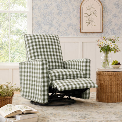 30.31″ Swivel Glider Recliner with D-Ring Control