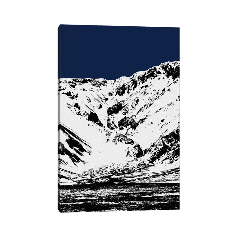 Blue Mountain II by Orara Studio - Wrapped Canvas Gallery-Wrapped Canvas Giclée, 20.32 cm H x 30.48 cm W