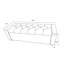 Banc de rangement pour chambre de bout 48 po H & M-318504676