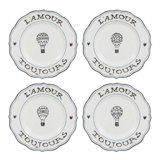 L'amour Toujours Dessert/Salad Plate Assorted