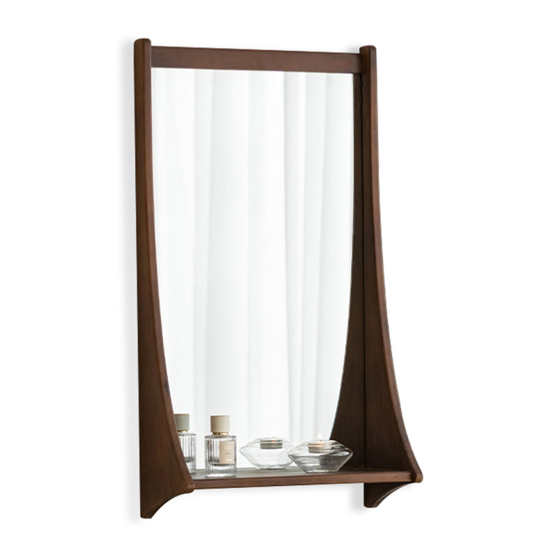 Rectangle Solid wood Wall Mirror