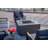 Rocky 43" Outdoor Concrete Fire Table with Built-In Propane Tank Storage 45,000 BTU - Includes Lava Rocks & PVC Cover-110887142