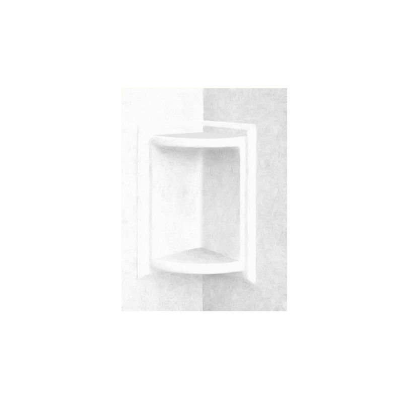 Chan Shower Shelf, White