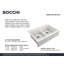 Nuova 34'' L Double Basin Kitchen Sink-491460304