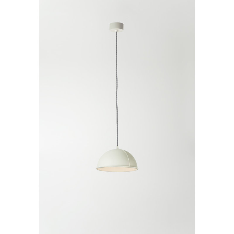Be.pop 1 - Light Dome Pendant, White, Dark Grey