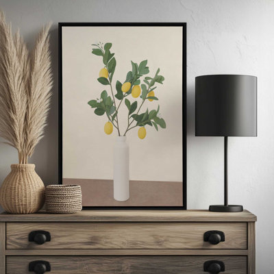 Lemon Branches II by Garima Dhawan Canvas Art Print