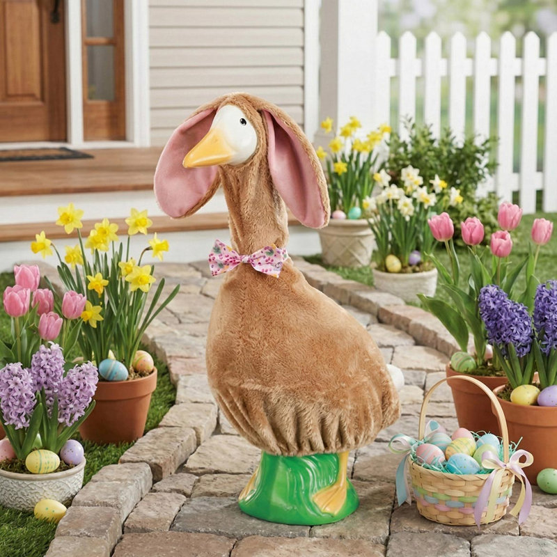 Brown Bunny Large Goose Outfit