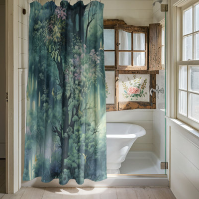Rideau de douche Forest Charm