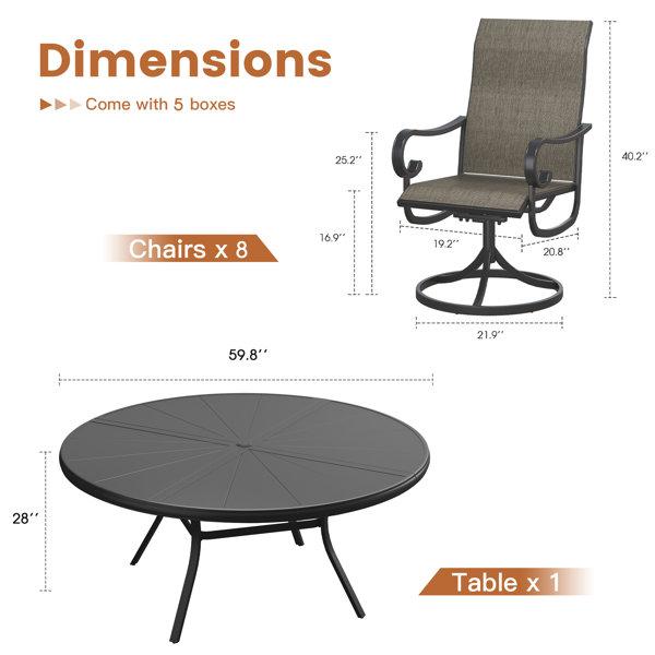 Dimensions du produit