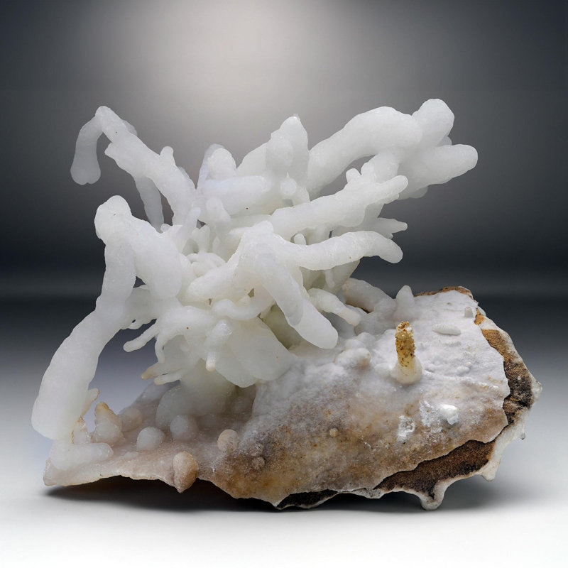 Calcite Stalactites with Druze From China