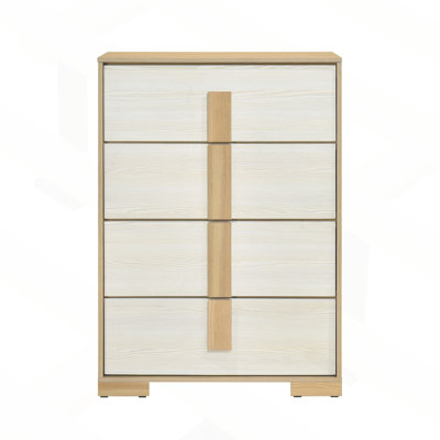 Commode de rangement 4 tiroirs Contemporary