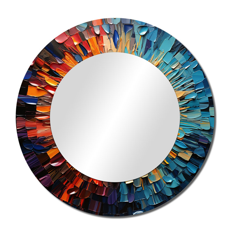 Coloré disque vinyle mosaïque I - disques vinyle, 36 po x 36 po