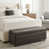 Coffee Brown Faux Leather selected