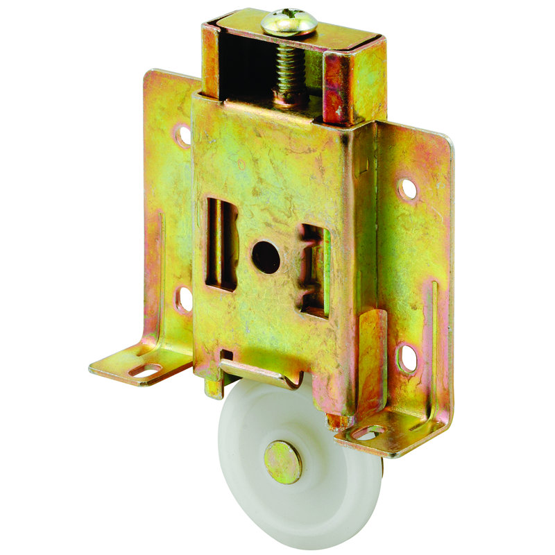 Rouleau de porte de placard à miroir, 1 1/2 po convexe (paquet simple)