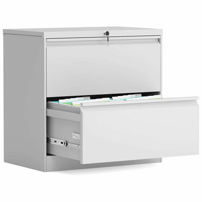 17.7 " Wide 2 Steel Lateral Filing Cabinet