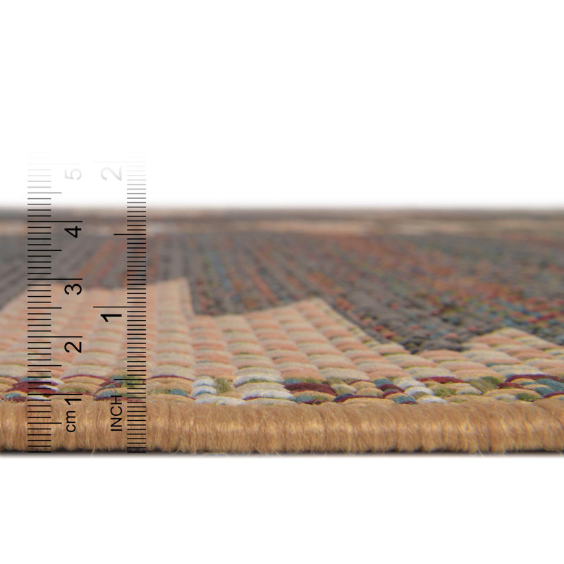 Tapis tissé à la machine Barnesville, Rectangle 6 pi x 9 pi