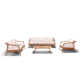 Elswick Teak 6 - Person Patio Conversation Sets with Cushions
