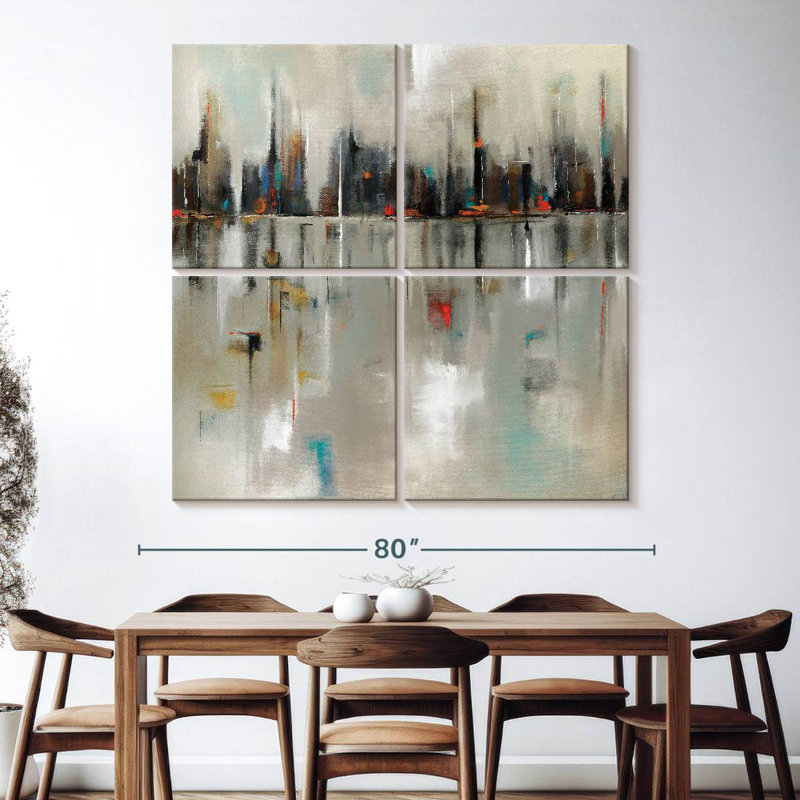 Harbor Town Avery, 74" H x 74" W
