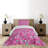 Polyester Floral Coverlet-41891295