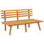 Banc de jardin en bois Saliba