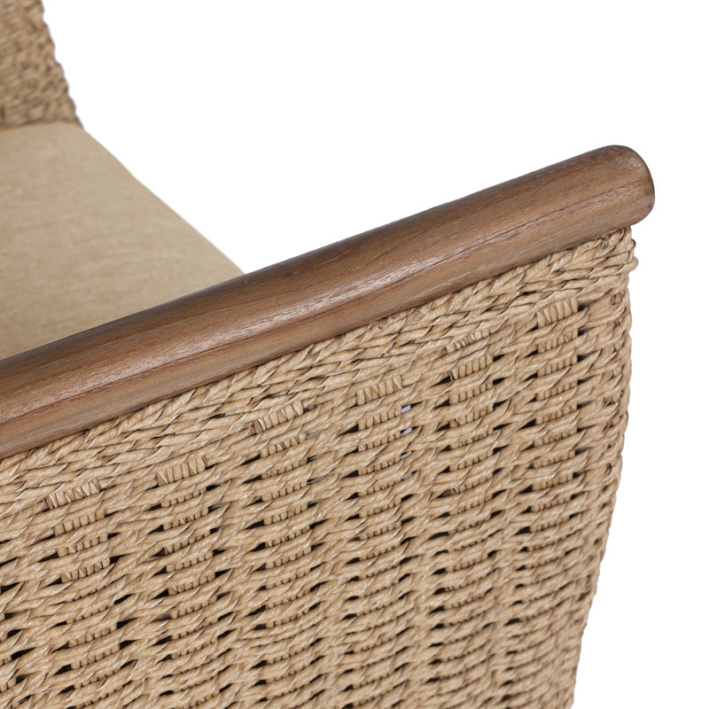 Elmira Outdoor Teak Swivel Lounge Chair