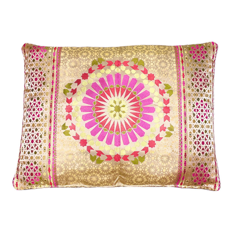 Boase Floral Rectangular Lumbar Cushion Cover