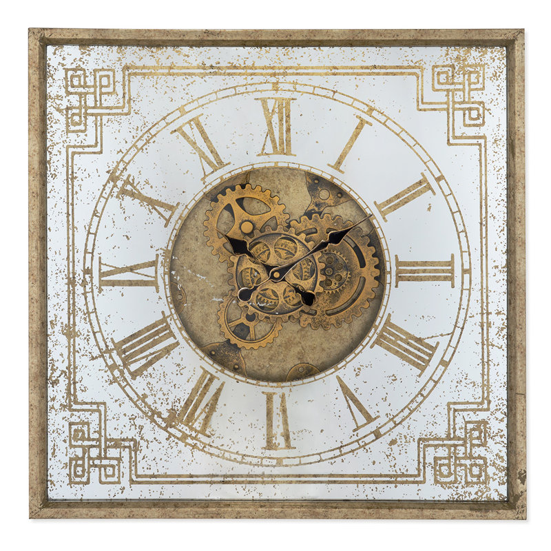Allijah Metal Wall Clock