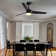 52 Inch Low Profile Ceiling Fan With Light