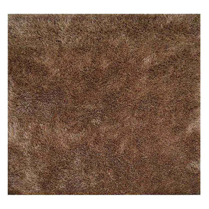 TAPIS EN POLYESTER ÉCOLOGIQUE TUFFÉ À LA MAIN - Couleur beige | Conception solide