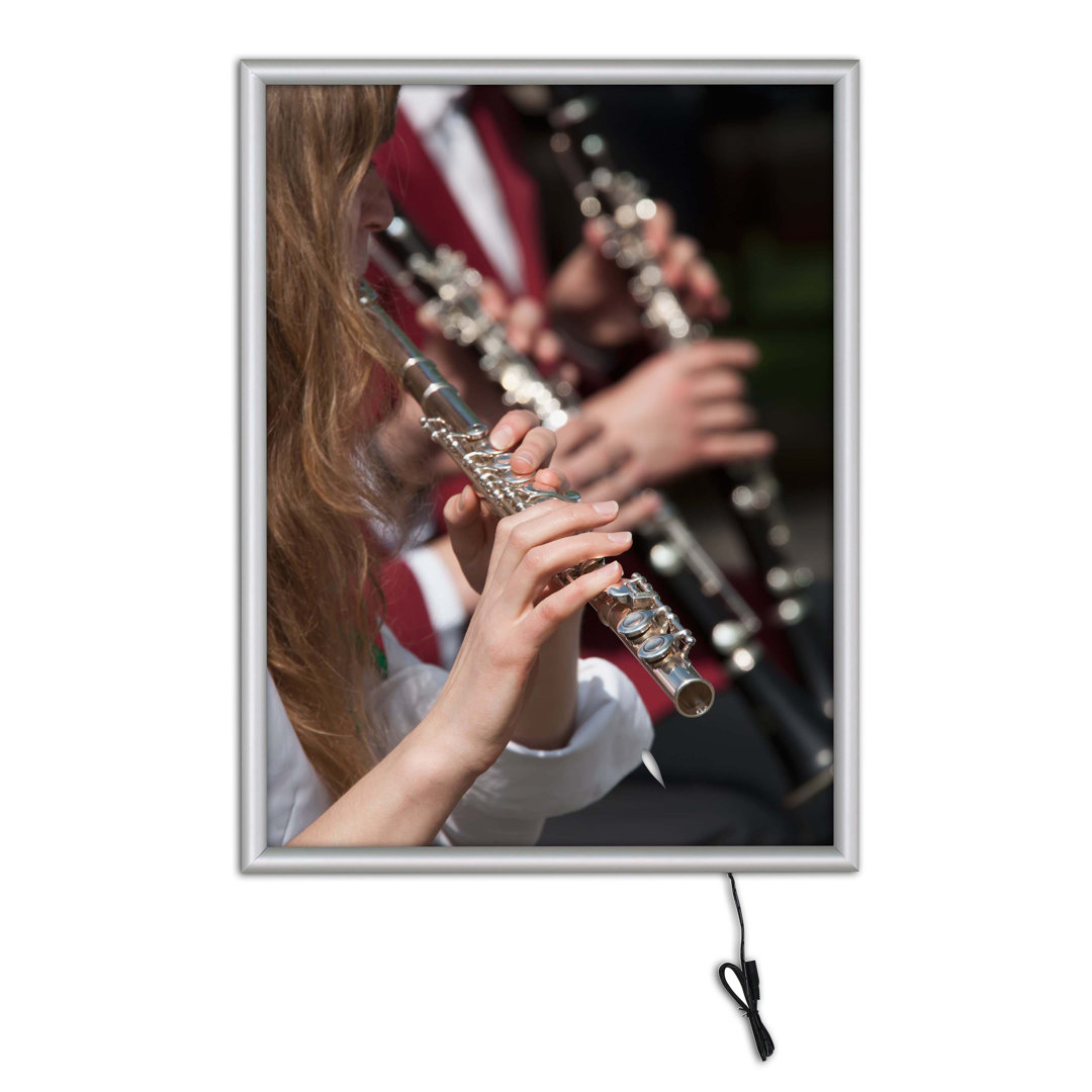 Silver Metal Picture Frame MT Displays Picture 