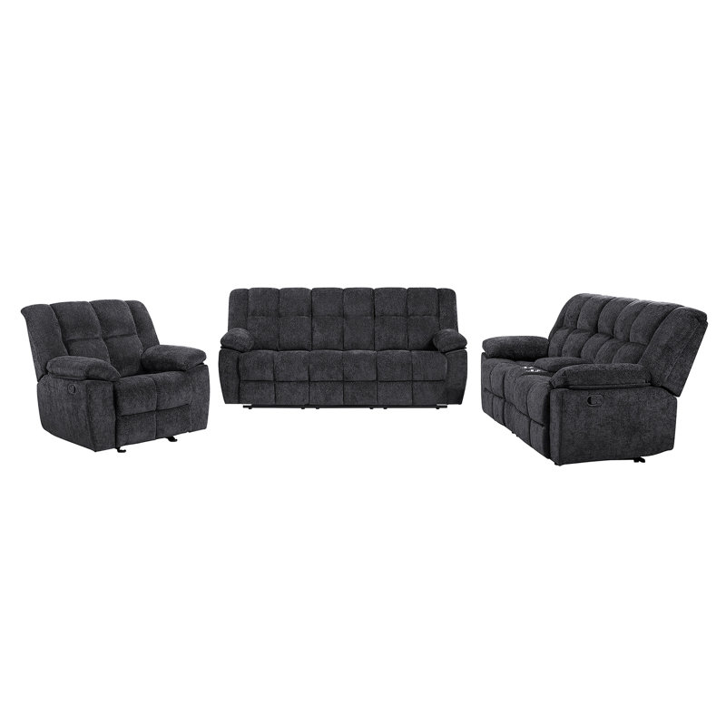 LIAM BLACK GLIDER RECLINER