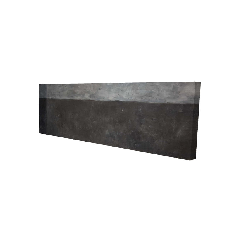 Toile industrielle abstraite Shades of Grey - Art de la décoration intérieure
